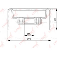 Ролик натяжной приводного ремня LYNXauto PB5127