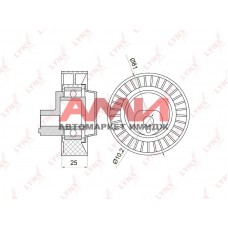 Ролик обводной приводного ремня LYNXauto PB7003