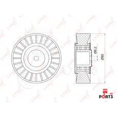 Ролик обводной навесного оборудования LYNXauto PB7036