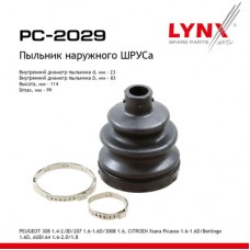 Пыльник ШРУСа LYNXauto PC2029