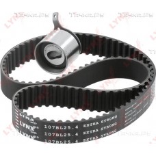 Комплект ремня ГРМ с водяным насосом (усиленный ремень) LYNXauto PW1241