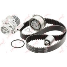 Комплект ремня ГРМ с водяным насосом (усиленный ремень) LYNXauto PW1332