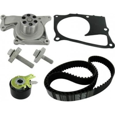 Комплект ремня ГРМ с водяным насосом (усиленный ремень) LYNXauto PW1361