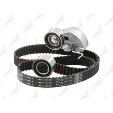 Комплект ремня ГРМ с водяным насосом (усиленный ремень) LYNXauto PW1369