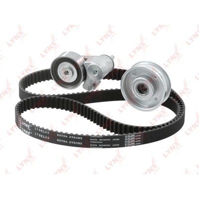 Комплект ремня ГРМ с водяным насосом (усиленный ремень) LYNXauto PW1654