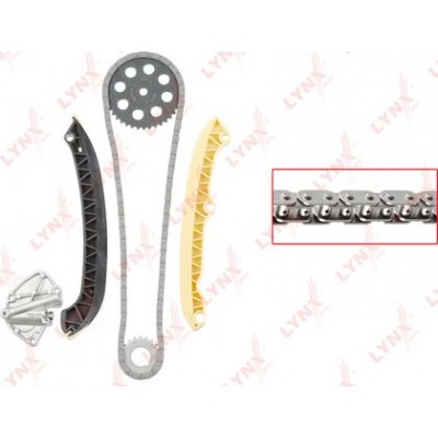 Комплект цепи ГРМ LYNXauto TK0104