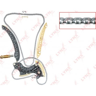 Комплект цепи ГРМ LYNXauto TK0108