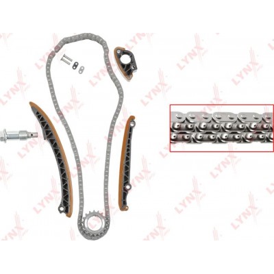 Комплект цепи ГРМ LYNXauto TK0172