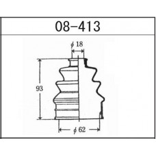 Пыльник рулевой рейки Maruichi 07482