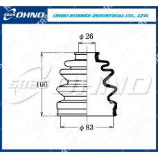 Пыльник ШРУСа внешнего Maruichi 66423