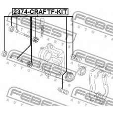 Поршень тормозного суппорта Master KiT 77A1887