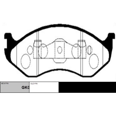 Суппорт тормозной Master KiT 77AK2032