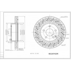 Суппорт тормозной Master KiT 77AK2220