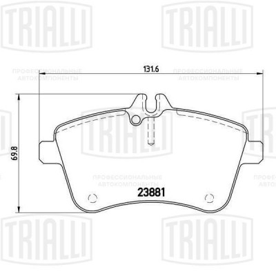 Суппорт тормозной Master KiT 77AK2386