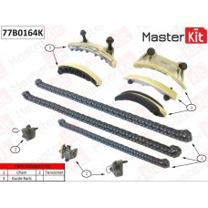 Комплект цепи ГРМ Master KiT 77B0164K Комплект цепи ГРМ Master KiT 77B0164K