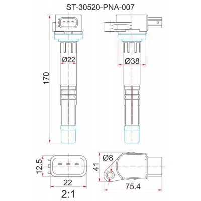 Катушка зажигания Master KiT 77IC190
