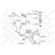 Опора шаровая передней подвески METACO 4200149