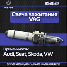 Свеча зажигания METACO 6904216