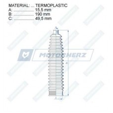 Пыльник рулевой рейки Motorherz RDZ0508MG