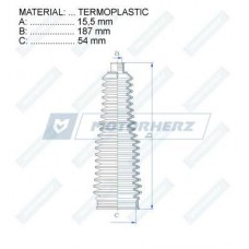 Пыльник рулевой рейки Motorherz RDZ0571MG