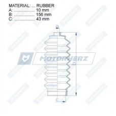 Пыльник рулевой рейки Motorherz RDZ0579MG