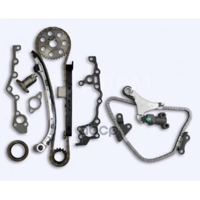 Комплект цепи ГРМ с сальником коленвала O.S.K. T019K