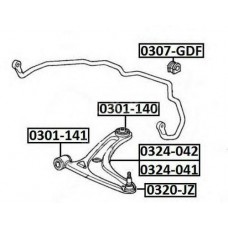 Опора шаровая PARTRA BJ5091