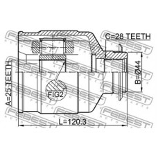 ШРУС внутренний Pilenga CVP1217