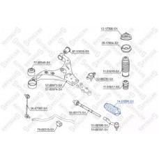 Пыльник рулевой рейки Sidem 387031