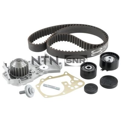 Комплект ремня ГРМ насос водяной SNR KDP455400