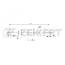 Амортизатор крышки багажника Standard Springs STG2148