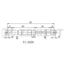 Амортизатор крышки багажника Standard Springs STG2186