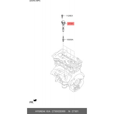 Катушка зажигания STARTVOLT SC1010