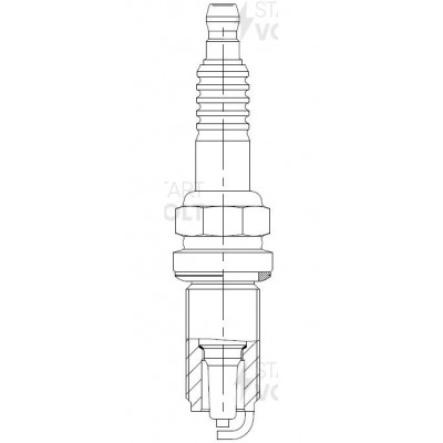 Свеча зажигания (кмпл. 4шт) STARTVOLT VSP0047