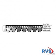 Ремень поликлиновой Ford Transit 2.4Di Stellox 0702710SX
