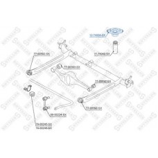 Опора амортизатора зад. Nissan Almera/T Stellox 1274004SX