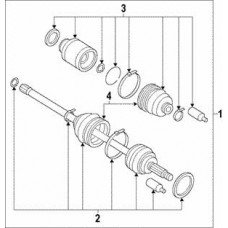 Пыльник шруса Subaru 28323SA020