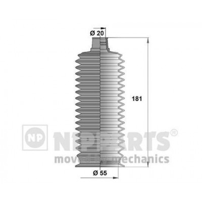 Пыльник рулевой рейки SUFIX FD1171