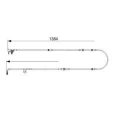 Датчик износа тормозных колодок Bosch 1987473582