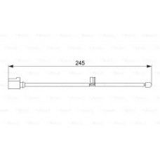 Датчик износа тормозных колодок Bosch 1987474563