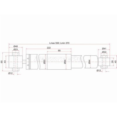 Опора амортизационной стойки Brave BRRP1121