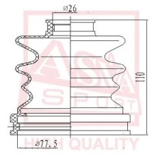 Пыльник ШРУСа CAR-DEX CWK202