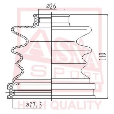 Пыльник ШРУСа CAR-DEX CWK202
