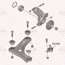 Опора шаровая CitroenPeugeot 364062