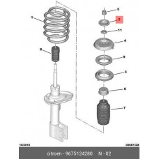 Опора амортизационной стойки CitroenPeugeot 9675124280