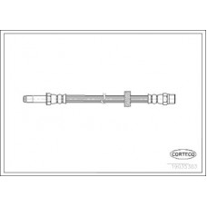 Шланг тормозной Corteco 19035383