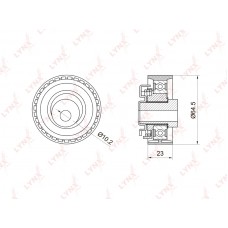Ролик натяжной ремня ГРМ LADA GRANTA 2190-94/KALINA 2192-94/LARGUS/PRIORA 2170/72 SUFIX FP2000