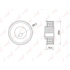 Ролик натяжной ремня ГРМ SUFIX FP2166