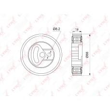 Ролик натяжной приводного ремня SUFIX FP2215