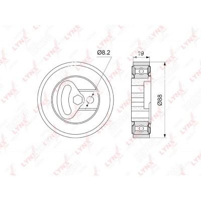 Ролик натяжной приводного ремня SUFIX FP2215